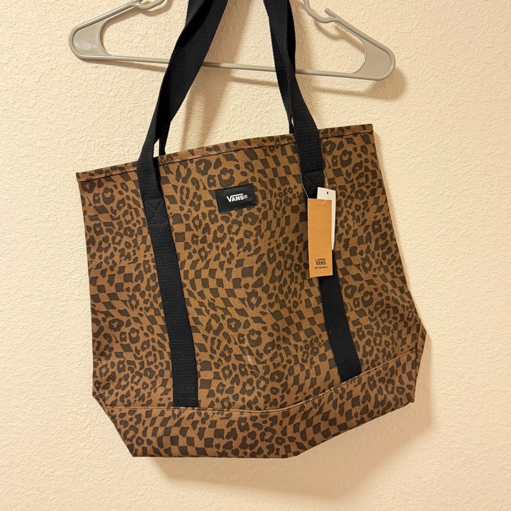 Vans Leopard Print Tote Bag - Picture 2 of 3